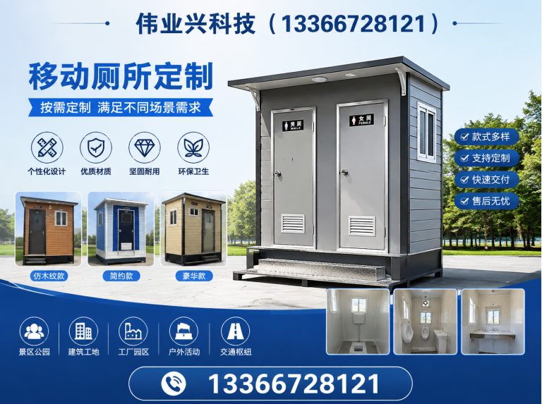 延庆区景区移动厕所展示图